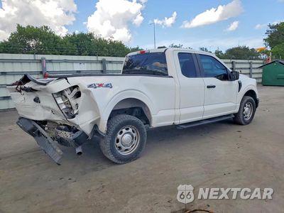 Trzecie zdjęcie samochodu z tyłu: 2021 FORD F150 SUPER CAB VIN:1FTEX1EPXMFA73148 - miniatura