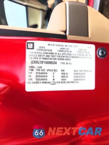 Zdjęcie 14 z 14 samochodu: 2005 CHEVROLET EQUINOX LT VIN:2CNDL73F156086334 - miniatura