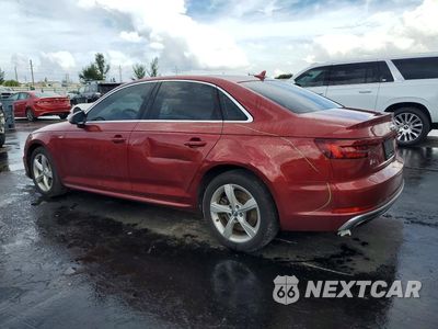 Drugie zdjęcie samochodu z przodu: 2019 AUDI A4 PREMIUM VIN:WAUDNAF49KN019233 - miniatura