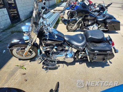 Trzecie zdjęcie samochodu z tyłu: 2013 HARLEY-DAVIDSON FLSTC HERITAGE SOFTAIL CLASSIC VIN:1HD1BWV11DB044956 - miniatura