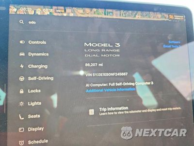 Zdjęcie 9 z 13 samochodu: 2022 TESLA MODEL 3 VIN:5YJ3E1EB0NF245887 - miniatura