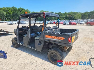 Trzecie zdjęcie samochodu z tyłu: 2023 POLARIS RANGER CREW 570-4 UTILITY VEHICLE VIN:3NSM4A570PE257287 - miniatura