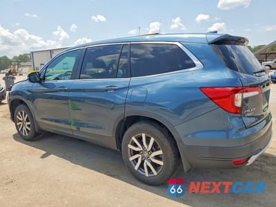 Drugie zdjęcie samochodu z przodu: 2022 HONDA PILOT EXL VIN:5FNYF5H52NB000198 - miniatura