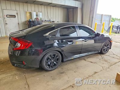 Trzecie zdjęcie samochodu z tyłu: 2017 HONDA CIVIC LX VIN:19XFC2E51HE067470 - miniatura