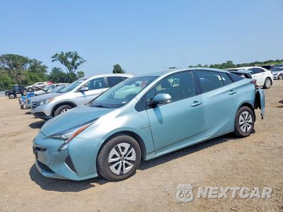 2018 TOYOTA PRIUS TWO JTDKBRFU4J3591337 - główne zdjęcie licytacji z USA - miniatura