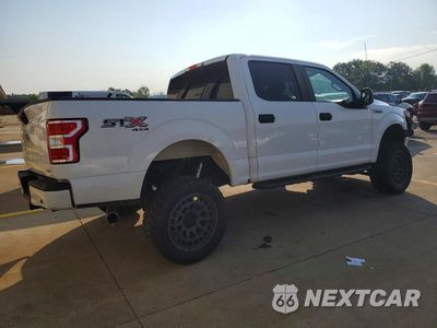 Trzecie zdjęcie samochodu z tyłu: 2018 FORD F150 SUPERCREW VIN:1FTEW1EPXJKF01919 - miniatura