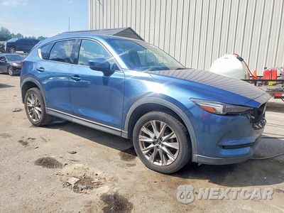 Czwarte zdjęcie samochodu z boku: 2021 MAZDA CX-5 GRAND TOURING VIN:JM3KFADM7M1353515 - miniatura
