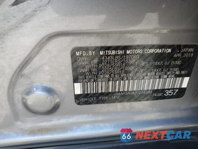 Zdjęcie 13 z 13 samochodu: 2018 MITSUBISHI OUTLANDER SPORT ES VIN:JA4AP3AU4JU014393 - miniatura