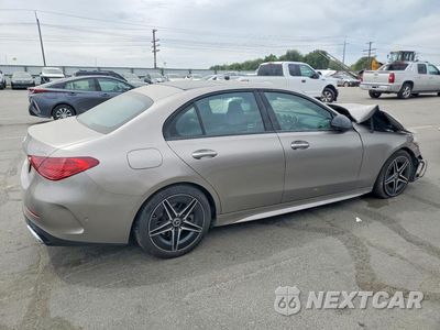 Trzecie zdjęcie samochodu z tyłu: 2024 MERCEDES-BENZ C 300 4MATIC VIN:W1KAF4HB9RR189844 - miniatura