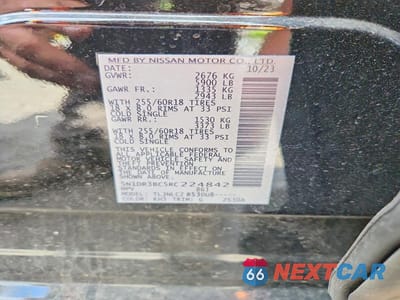 Zdjęcie 14 z 14 samochodu: 2024 NISSAN PATHFINDER SV VIN:5N1DR3BC5RC224842 - miniatura
