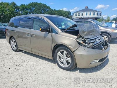 Czwarte zdjęcie samochodu z boku: 2012 HONDA ODYSSEY TOURING VIN:5FNRL5H92CB140815 - miniatura