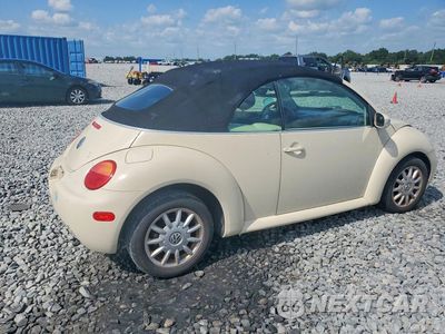 Trzecie zdjęcie samochodu z tyłu: 2005 VOLKSWAGEN NEW BEETLE GLS VIN:3VWCM31Y05M354464 - miniatura