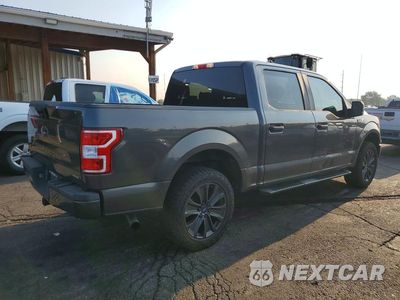 Trzecie zdjęcie samochodu z tyłu: 2018 FORD F150 SUPERCREW VIN:1FTEW1EP2JKE58757 - miniatura