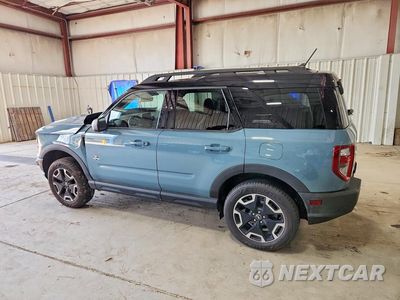 Drugie zdjęcie samochodu z przodu: 2022 FORD BRONCO SPORT OUTER BANKS VIN:3FMCR9C67NRE28822 - miniatura