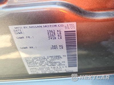Zdjęcie 12 z 12 samochodu: 2025 NISSAN ALTIMA SV VIN:1N4BL4DV5SN381515 - miniatura