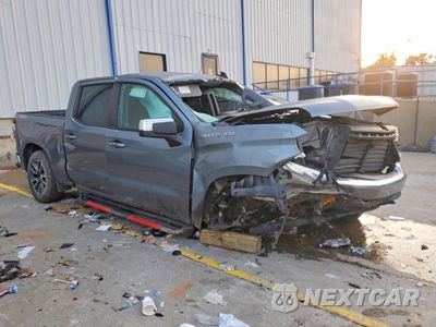 Czwarte zdjęcie samochodu z boku: 2021 CHEVROLET SILVERADO K1500 LT VIN:3GCPYJEK5MG464720 - miniatura