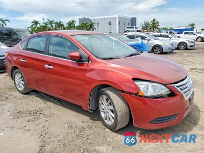 Czwarte zdjęcie samochodu z boku: 2015 NISSAN SENTRA SV VIN:3N1AB7AP7FY302678 - miniatura