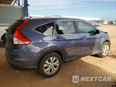 Trzecie zdjęcie samochodu z tyłu: 2013 HONDA CR-V EX VIN:2HKRM3H54DH520238 - miniatura