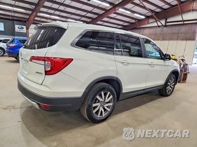 Trzecie zdjęcie samochodu z tyłu: 2019 HONDA PILOT EXL VIN:5FNYF6H59KB046175 - miniatura