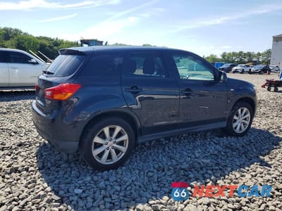 Trzecie zdjęcie samochodu z tyłu: 2013 MITSUBISHI OUTLANDER SPORT ES VIN:4A4AR3AU4DE018600 - miniatura