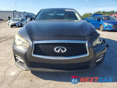 Piąte zdjęcie samochodu w środku: 2014 INFINITI Q50 PREMIUM VIN:JN1BV7AP1EM682050 - miniatura
