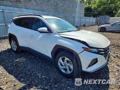Czwarte zdjęcie samochodu z boku: 2022 HYUNDAI TUCSON SEL VIN:5NMJBCAE1NH149308 - miniatura