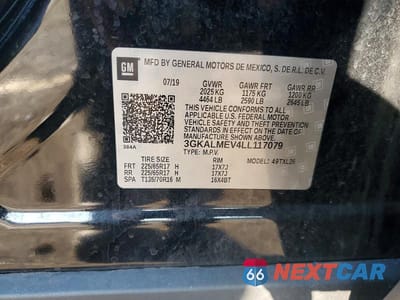 Zdjęcie 13 z 13 samochodu: 2020 GMC TERRAIN SLE VIN:3GKALMEV4LL117079 - miniatura