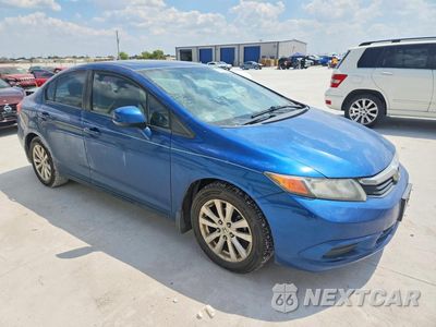 Czwarte zdjęcie samochodu z boku: 2012 HONDA CIVIC EXL VIN:2HGFB2F9XCH550104 - miniatura