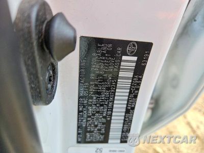 Zdjęcie 12 z 12 samochodu: 2019 TOYOTA CAMRY XLE VIN:4T1B11HK1KU792345 - miniatura