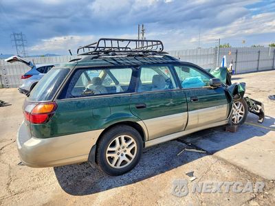 Trzecie zdjęcie samochodu z tyłu: 2002 SUBARU LEGACY OUTBACK VIN:4S3BH665927652150 - miniatura