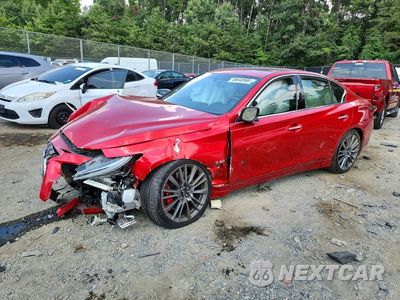 2019 INFINITI Q50 RED SPORT 400 JN1FV7AR4KM830500 - główne zdjęcie licytacji z USA - miniatura