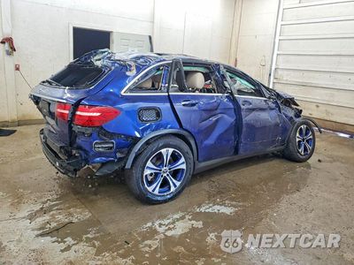 Trzecie zdjęcie samochodu z tyłu: 2018 MERCEDES-BENZ GLC 300 4MATIC VIN:WDC0G4KB1JV102598 - miniatura