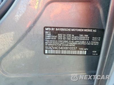 Zdjęcie 14 z 14 samochodu: 2013 BMW X5 XDRIVE35I VIN:5UXZV4C54D0B10337 - miniatura