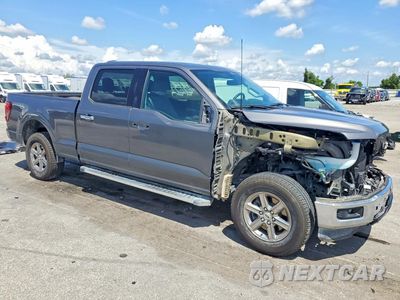 Czwarte zdjęcie samochodu z boku: 2024 FORD F150 XLT VIN:1FTFW3L88RKD83196 - miniatura