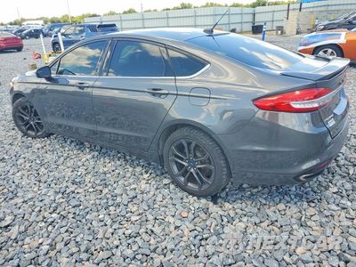 Drugie zdjęcie samochodu z przodu: 2018 FORD FUSION SE VIN:3FA6P0T94JR262658 - miniatura
