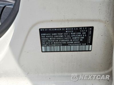 Zdjęcie 12 z 12 samochodu: 2013 VOLKSWAGEN JETTA TDI VIN:3VWPL7AJ4DM650553 - miniatura