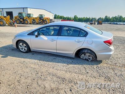 Drugie zdjęcie samochodu z przodu: 2013 HONDA CIVIC LX VIN:19XFB2F54DE093234 - miniatura