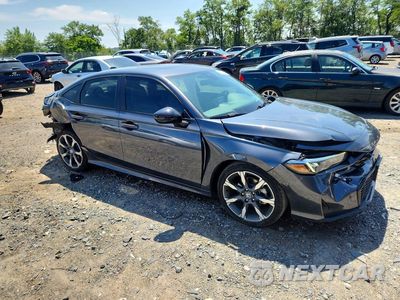 Czwarte zdjęcie samochodu z boku: 2026 HONDA CIVIC SPORT VIN:2HGFE4F81TH308103 - miniatura