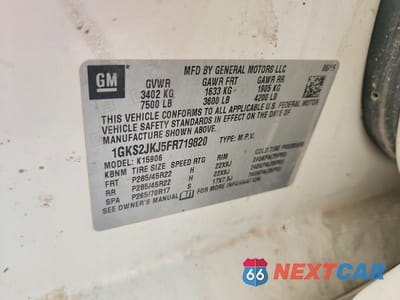 Zdjęcie 14 z 14 samochodu: 2024 GMC YUKON XL DENALI VIN:1GKS2JKJ5FR719820 - miniatura