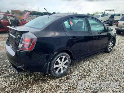 Trzecie zdjęcie samochodu z tyłu: 2012 NISSAN SENTRA 2.0 VIN:3N1AB6AP3CL753853 - miniatura