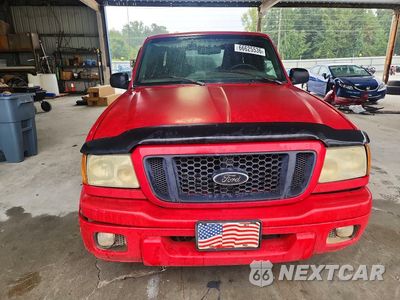 Piąte zdjęcie samochodu w środku: 2005 FORD RANGER SUPER CAB VIN:1FTYR44U25PA02067 - miniatura