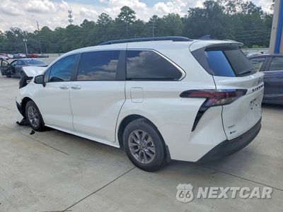 Drugie zdjęcie samochodu z przodu: 2025 TOYOTA SIENNA XLE 8-PASSENGER VIN:5TDJRKEC2SS245908 - miniatura