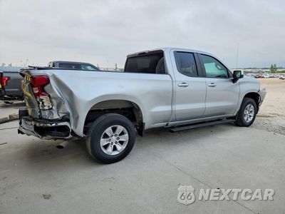Trzecie zdjęcie samochodu z tyłu: 2019 CHEVROLET SILVERADO C1500 LT VIN:1GCRWCEK7KZ367350 - miniatura