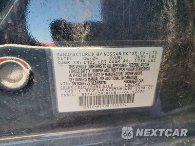 Zdjęcie 12 z 12 samochodu: 2024 NISSAN VERSA SV VIN:3N1CN8EV2RL916876 - miniatura