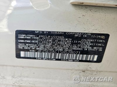 Zdjęcie 13 z 13 samochodu: 2025 SUBARU FORESTER VIN:JF2SLDAC1SH528071 - miniatura