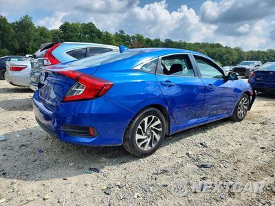 Trzecie zdjęcie samochodu z tyłu: 2017 HONDA CIVIC EX VIN:2HGFC2F75HH564818 - miniatura