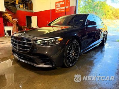 Drugie zdjęcie samochodu z przodu: 2022 MERCEDES-BENZ S 580 4MATIC VIN:W1K6G7GB2NA127510 - miniatura