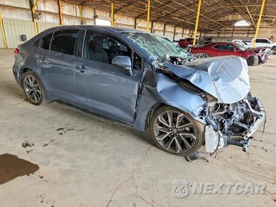 Czwarte zdjęcie samochodu z boku: 2020 TOYOTA COROLLA SE VIN:JTDS4RCE9LJ050709 - miniatura