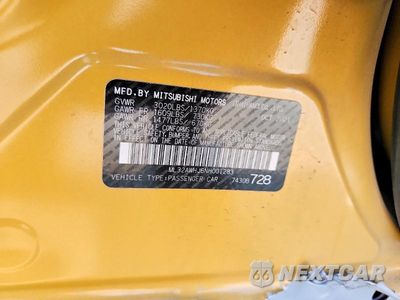 Zdjęcie 12 z 12 samochodu: 2022 MITSUBISHI MIRAGE SE VIN:ML32AWHJ6NH001283 - miniatura