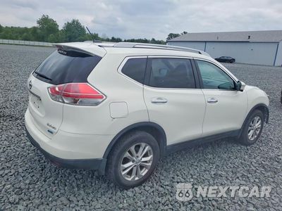 Trzecie zdjęcie samochodu z tyłu: 2014 NISSAN ROGUE SV VIN:5N1AT2MK3EC787000 - miniatura